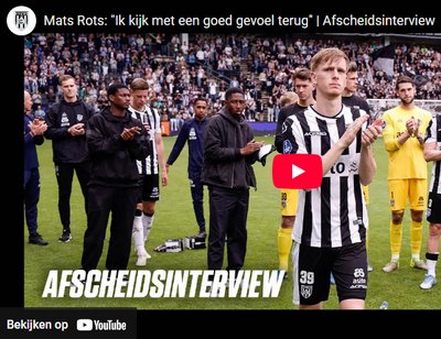 Afscheidsinterview Mats Rots