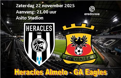 Vierde winst op rij voor Heracles Almelo