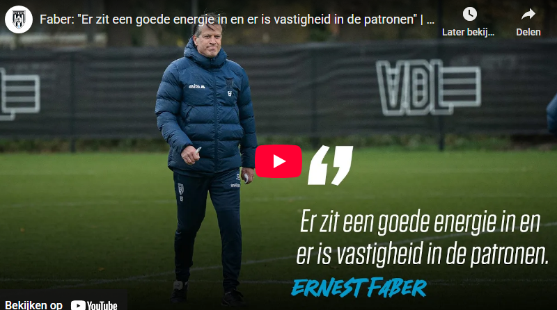 Ernest Faber: “Ik heb genoten van deze week”