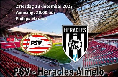 Heracles Almelo onderuit na spektakelstuk in Eindhoven