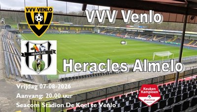Heracles Almelo neemt de drie punten mee dankzij een wereldgoal van Jean-Paul N'Djoli 