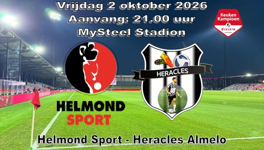 Heracles speelt gelijk in kaartenfestival in Helmond