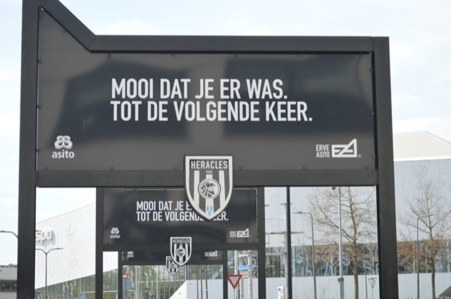 Heracles onderuit in De Kuip